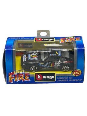 Burago Street Fire Collection Porsche 911 Carrera Supercup COD. 4153 READ New